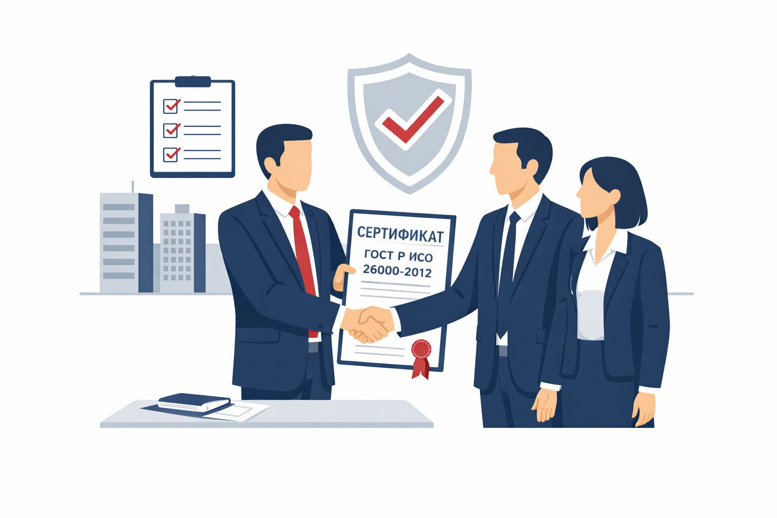 Порядок оформления сертификата ГОСТ Р ИСО 26000-2012 в Белогорске