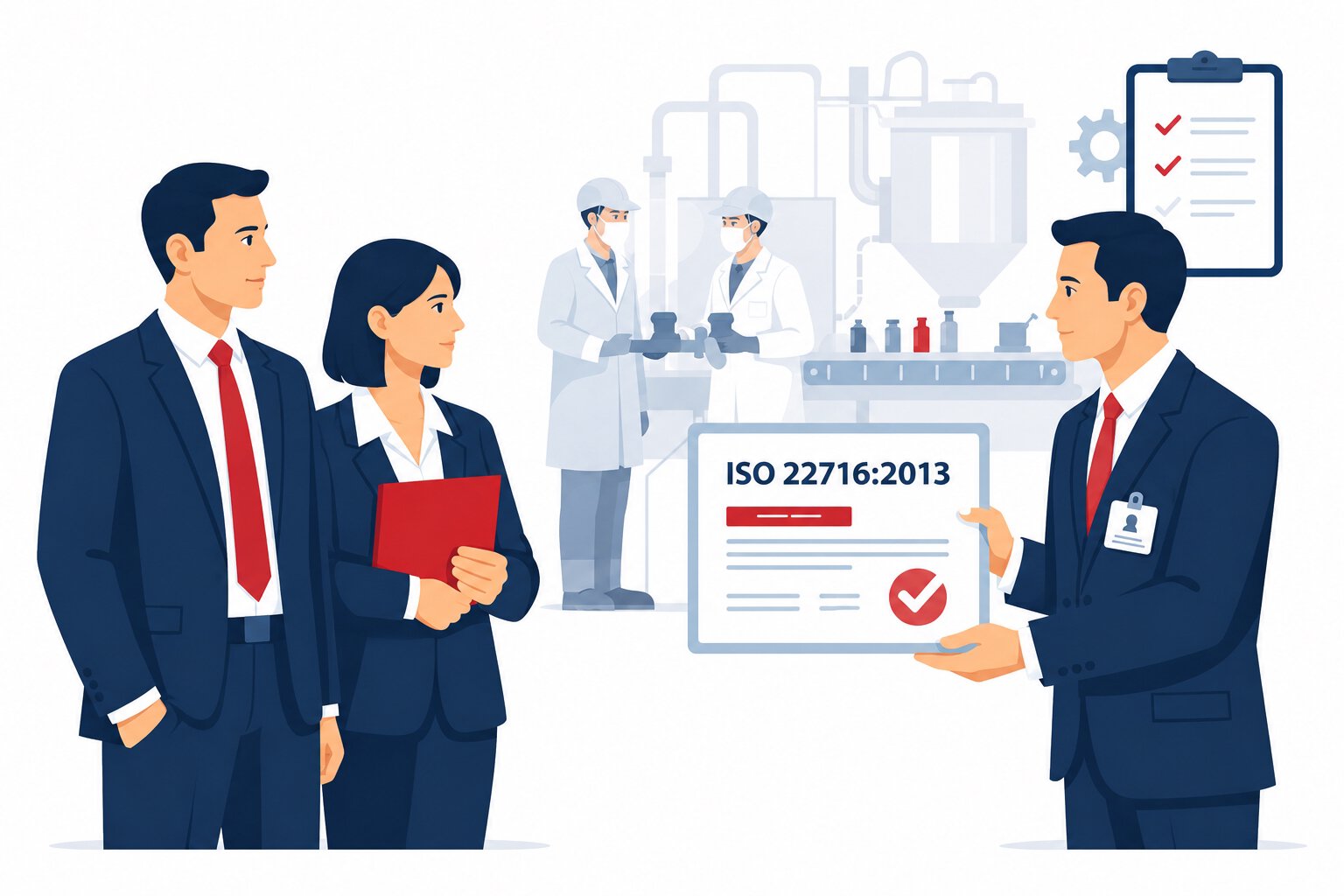 Порядок получения сертификата ISO 22716:2013 в Белогорске